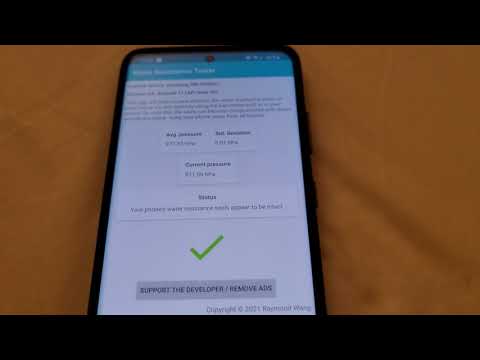 Water Resistance Tester app - Tested on Samsung Galaxy S21 Ultra