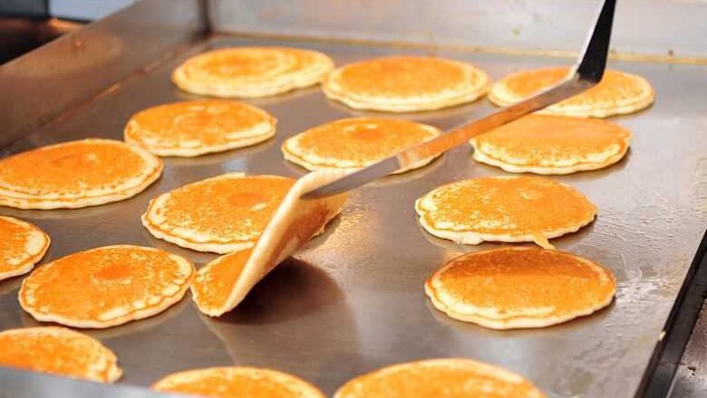 طريقة عمل البان كيك (pancakes)