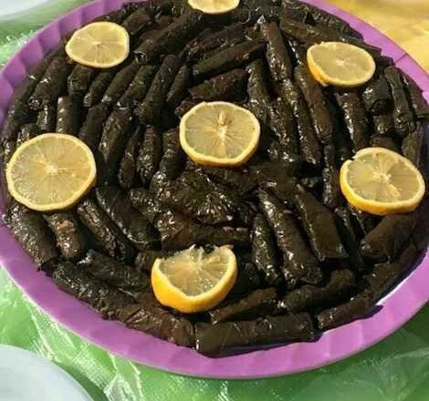 طريقة محشي ورق العنب