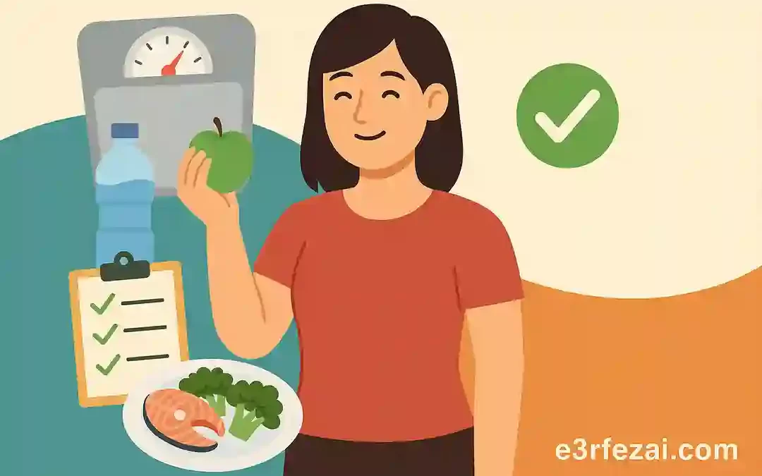 أفضل طرق تثبيت الوزن بعد الرجيم