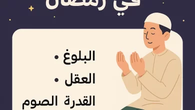 شروط الصيام في رمضان