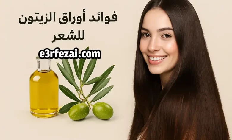 فوائد أوراق الزيتون للشعر