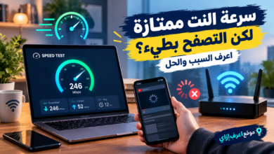 سرعة النت ممتازة لكن التصفح بطيء؟ اعرف السبب وحل المشكلة بنفسك